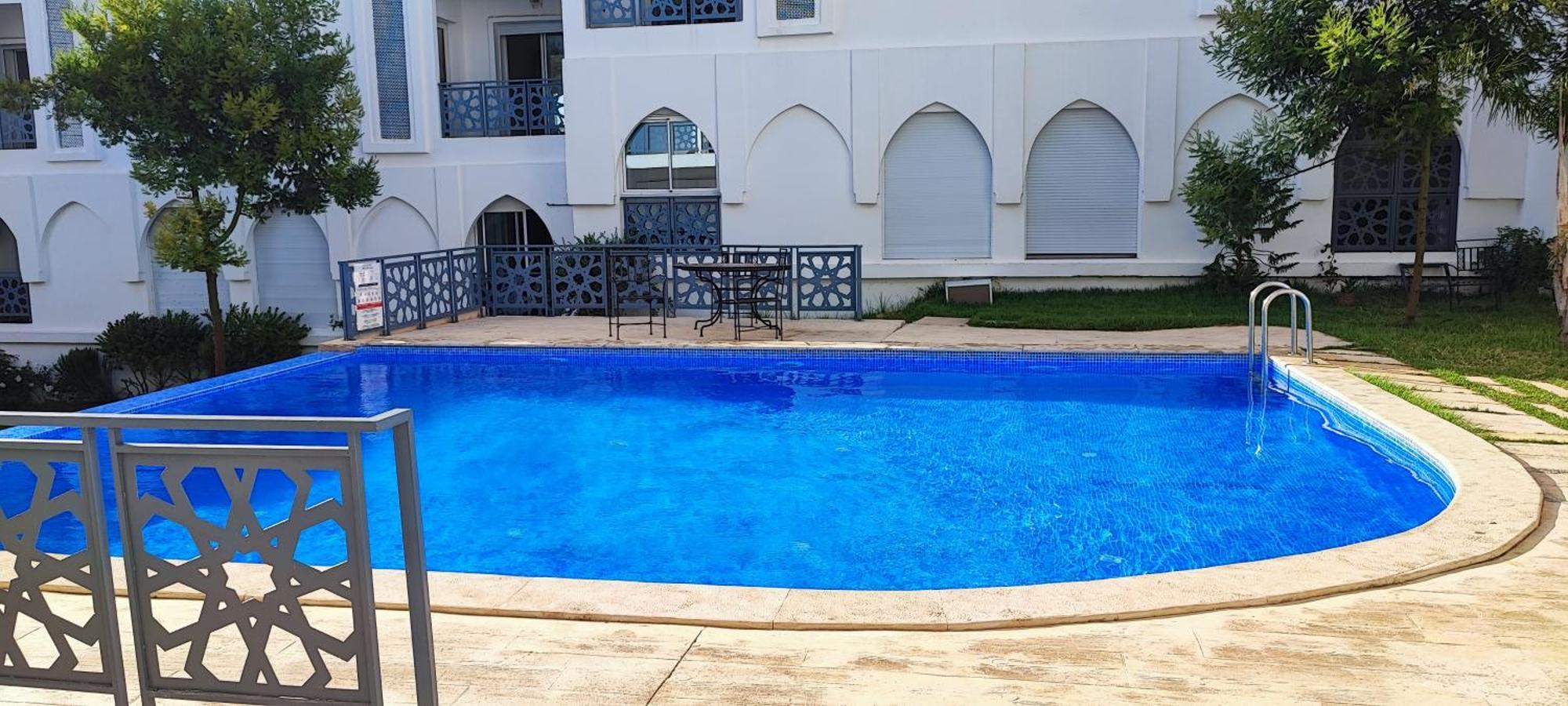 Magnifique Appartement De Standing A Tanger Avec Vue Sur Mer Et Acces Piscine Extérieur photo